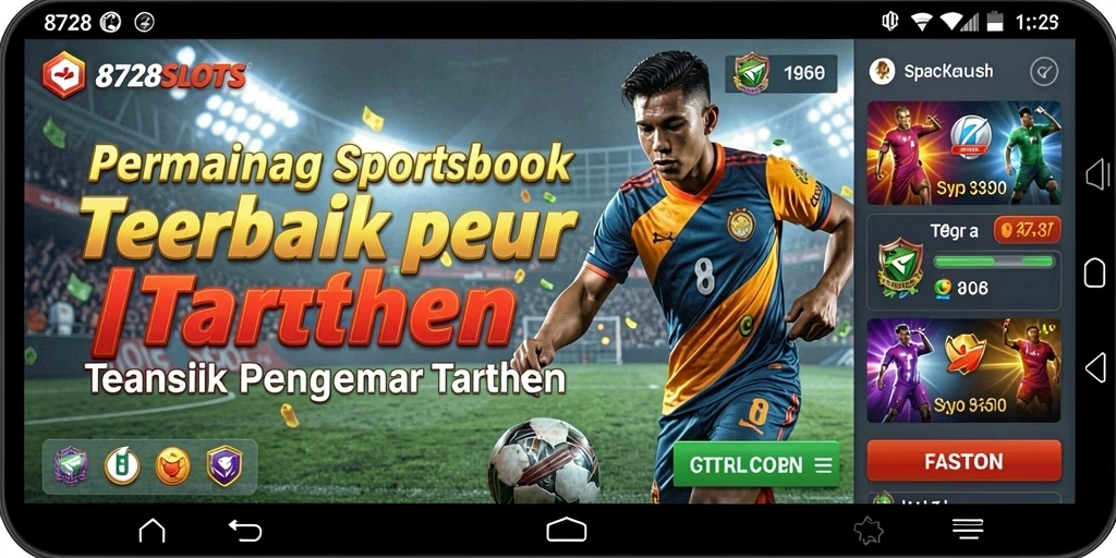 Tampilan gameplay seru di aplikasi 8728SLOTS dengan berbagai opsi taruhan.