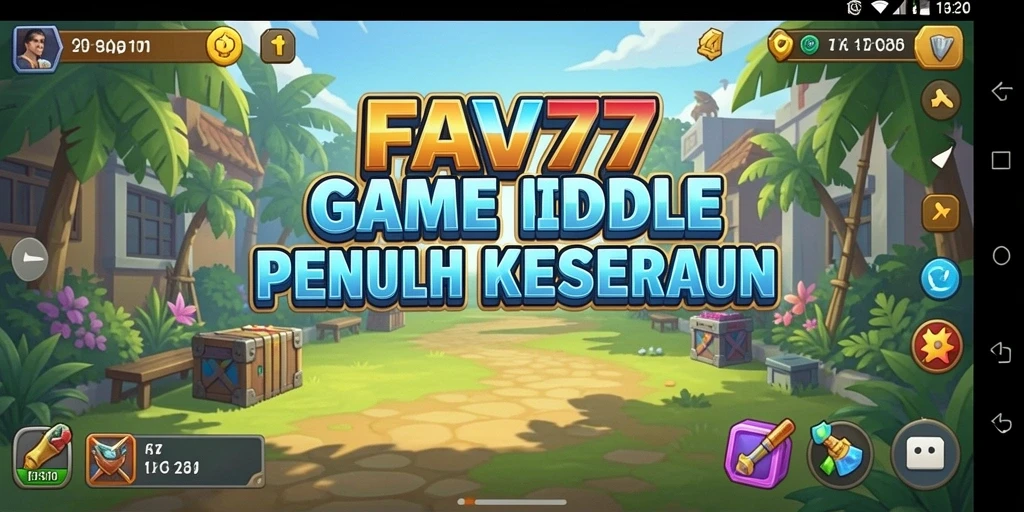 Screenshot FAV77 menunjukkan keseruan gameplay Idle yang santai.