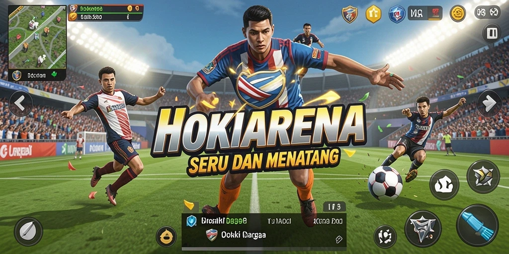 Gameplay beraksi dari HOKIARENA yang penuh semangat.