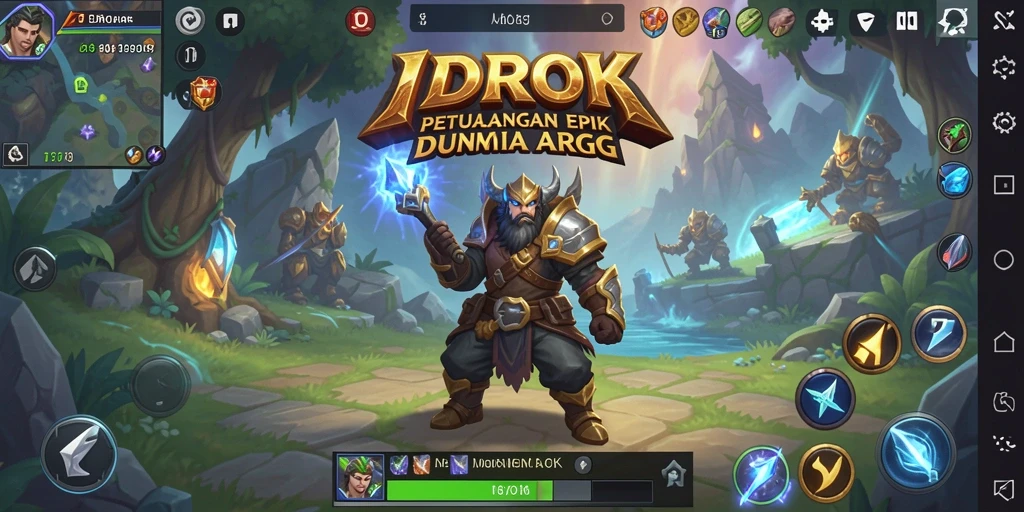 Gameplay ARPG yang dinamis dengan pertempuran seru dan eksplorasi menarik.