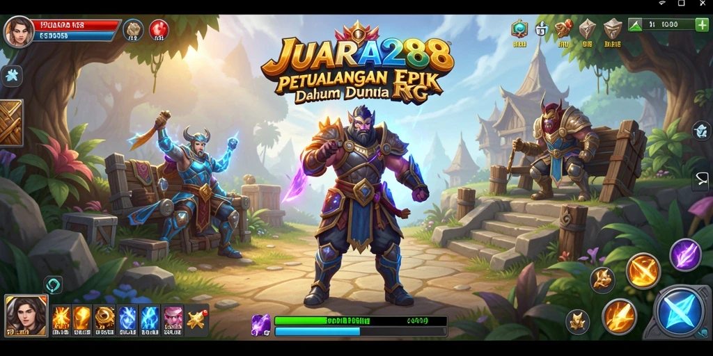 Tampilan gameplay menarik di JUARA288 dengan aksi RPG yang seru.