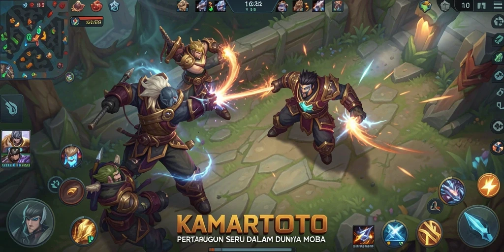 Gameplay seru dan strategi mendebarkan di KAMARTOTO.