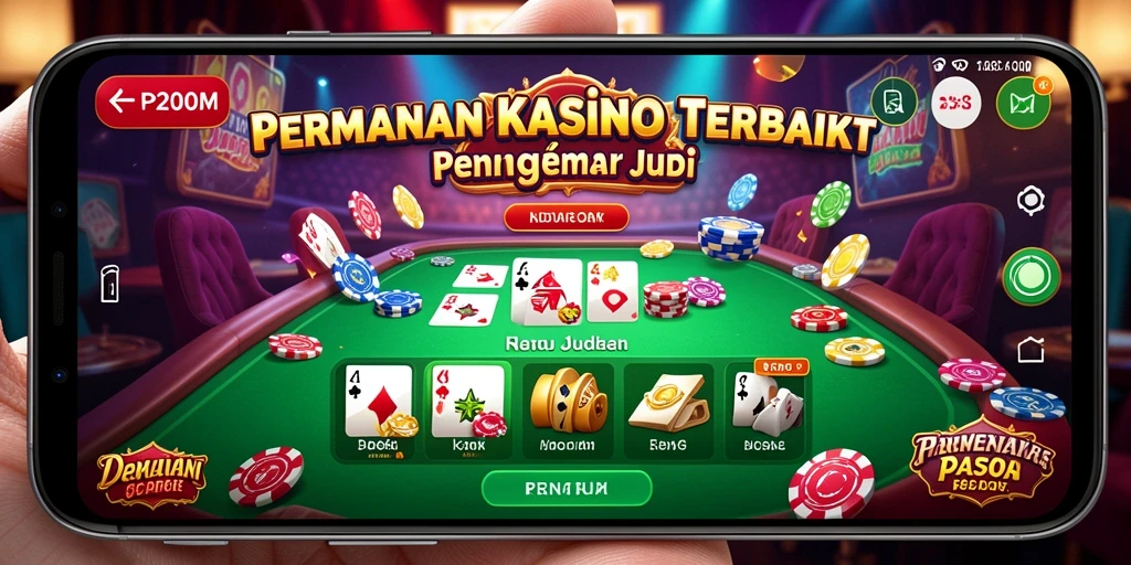 Tampilan gameplay seru dan menarik dari P200M yang memikat pemain.