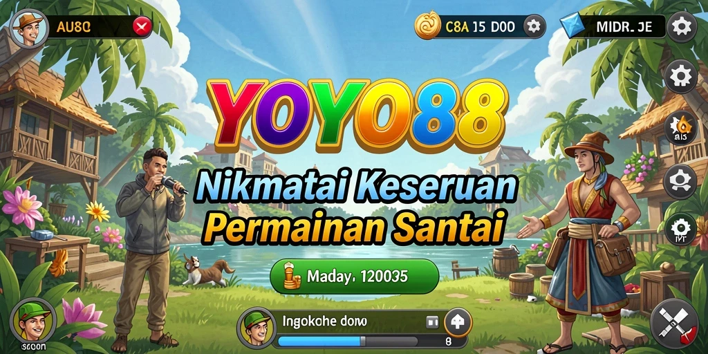 Tangkapan layar gameplay YOYO88 yang menarik dan penuh warna.